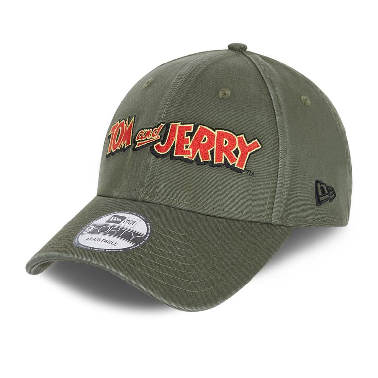 Gorras New Era 9forty Verdes - Tom and Jerry Khaki 21368IQJL